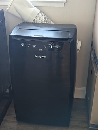 Dresser, desk, portable AC, futon, xbox, cooler 1