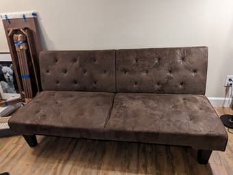 Dresser, desk, portable AC, futon, xbox, cooler 3