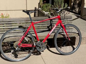 Hybrid bike in need of new inner tube and chain 1