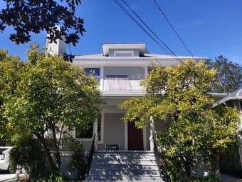 Sunny bedroom in a large shared co-op house right downtown Palo Alto! 1