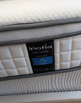 Bed frame, boxspring, mattress set 4