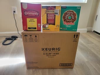 New, Unopened Keurig K-Slim with Extra Coffee and Tea - Sunnyvale 1