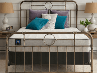 Essentials™ Sudley 8.5" Firm Mattress, with box spring & protector 1