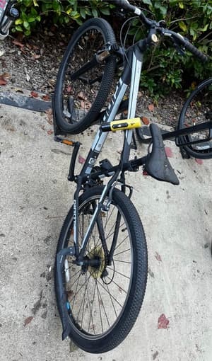 Small Giant bicycle + Kryptonite U-Lock 1