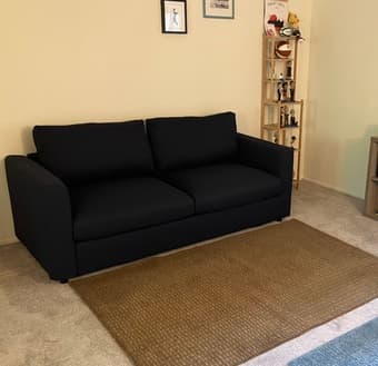 Ikea Finnala sleeper sofa and mattress - like new 1