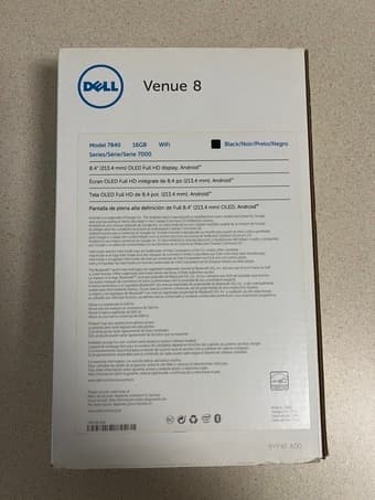 NEW UNOPENED Dell Venue 8 2