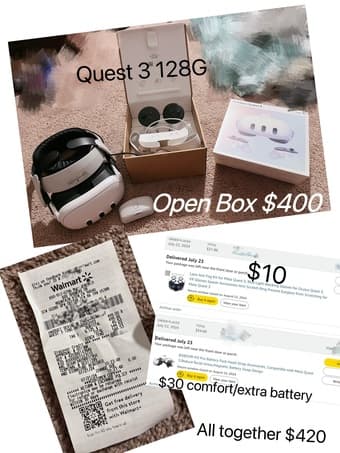 Open box quest 3  -$150 1