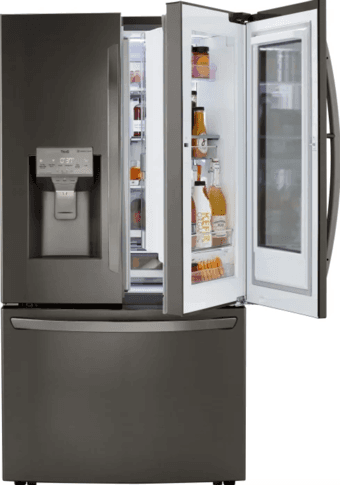 LG Refrigerator, counter depth with craft ice! 2