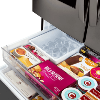 LG Refrigerator, counter depth with craft ice! 4