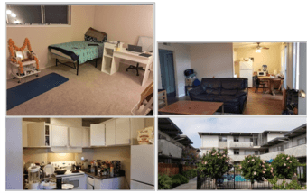 Furnished bedroom in 2B1B Apt near Downtown Mountain View from 1 Dec t 1