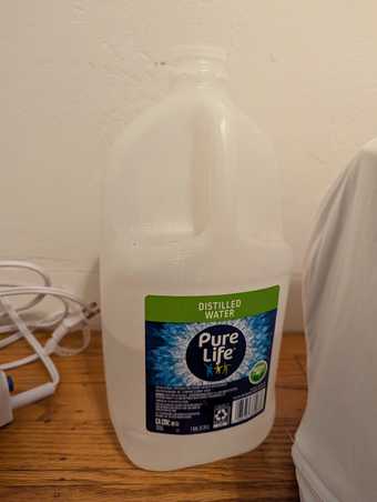 Conair Garment Steamer + distilled water 2