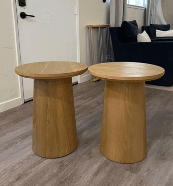 2 Wood Side Table 1