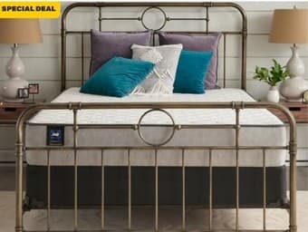 Essentials™ Sudley 8.5" Firm Mattress, with box spring & protector 1