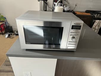 Panasonic Stainless Steel Microwave 1