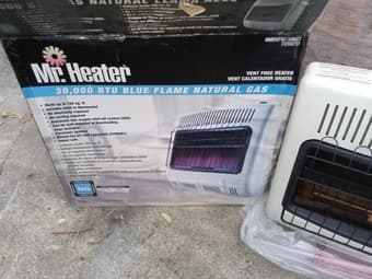 30,000 BTU LNG shop heater 3