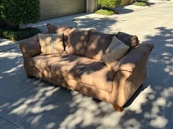 Two love seat sofas ($200/both) 2
