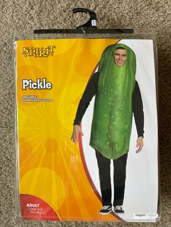 Halloween Pickle costume! 1