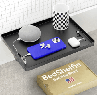 Bed Shelfie for Loft Bed/Upper Bunk Bed 1