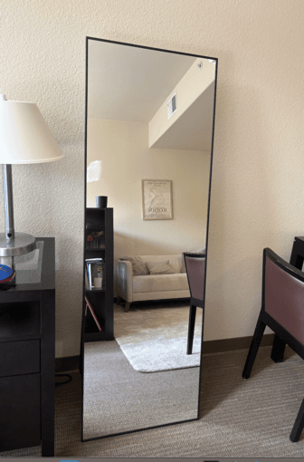 Standing mirror + wall mirror 2