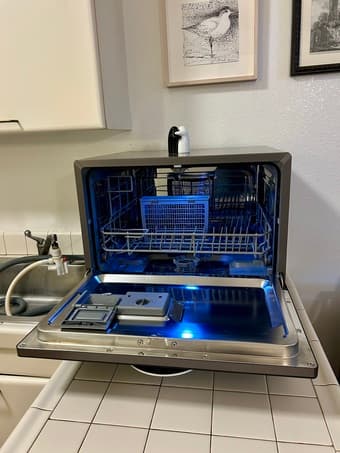 MOOSOO Countertop Dishwasher 1