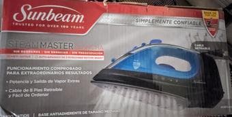 sunbeam steam master iron 1