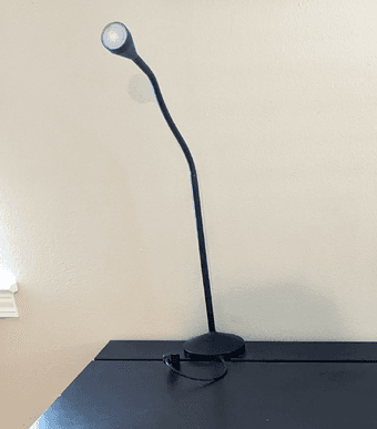 Desk lamp with flexible neck 1