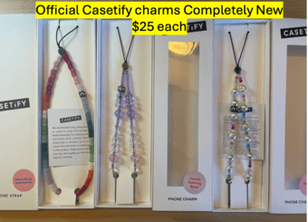 Official Casetify charm/case for iPhone 12/13(pro) Completely NEW 1