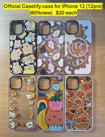 Official Casetify case for iPhone 12(pro) Completely NEW 2