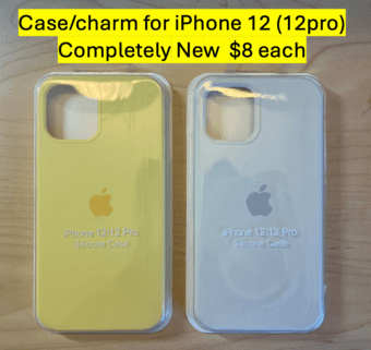 iPhone 12(pro) charm/case Completely NEW 2