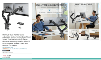 Brand new Dual Monitor Stand 2