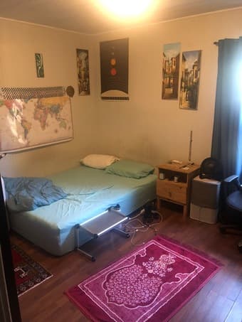 Subleased room very close to campus now until December 17 1