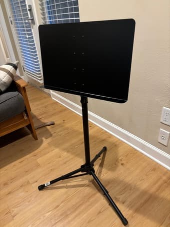 Proline GMS80A Conductor Sheet Music Stand - like-new! 1