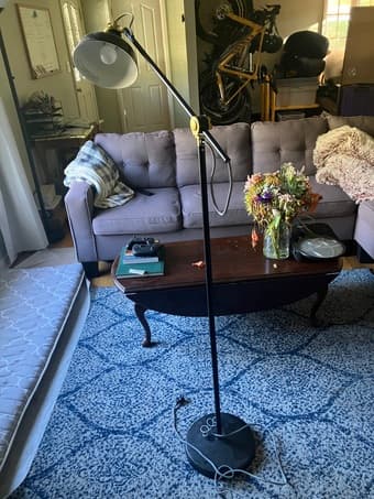 Cool ikea floor lamp Ranarap - great condition 2