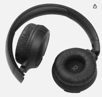 JBL T510BT Wireless Over-Ear Headphones - Black 2