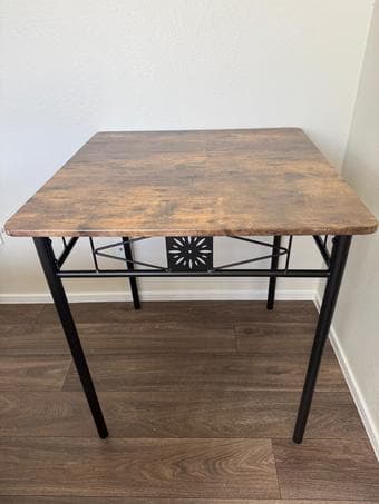 TV, TV stand, table, chairs and sofa 3