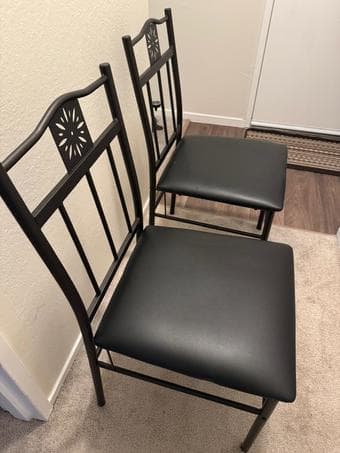 TV, TV stand, table, chairs and sofa 4