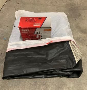 Inflatable Air Bed and Pump 1