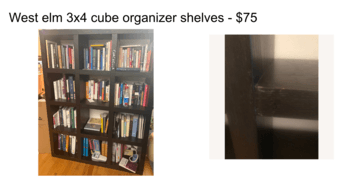 Dining table, Mirror, Cube storage shelves, chairs and more 4