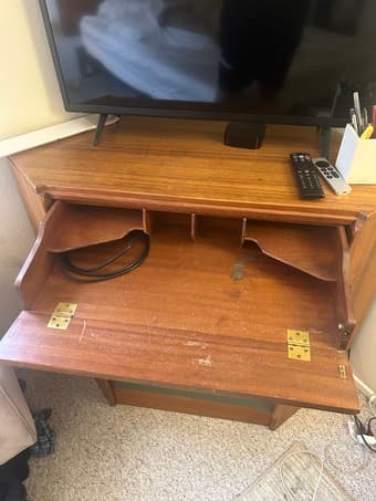 Corner Desk - real wood antique 3