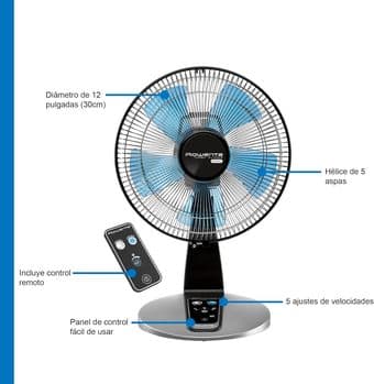 Ultra Quiet Fan with Remote Control for Bedroom 1