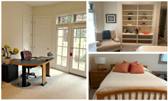 Bedroom & Bath Suite; private entrance; weekly room service; on campus 1