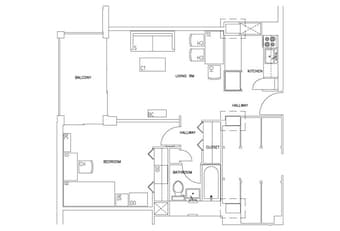 Subleasing On-Campus Hulme Midrise 1 BR Apartment Dec 6 1