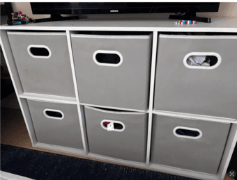 3x2 White Cubes and Gray Cube Inserts 1