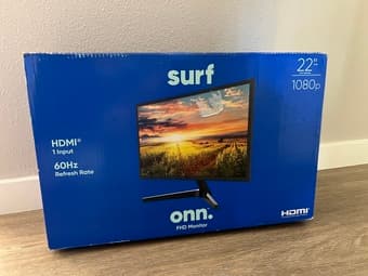 Onn 22” Monitor and Mouse/Keyboard 2