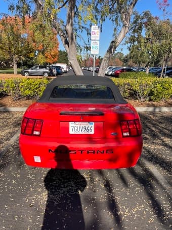 2000 Convertible Ford Mustang with brand new engine and 120K mileage 2