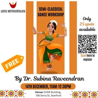 Dance workshop @ Stanford EVGR 1