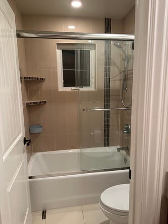 A bedroom in our beautiful new house in Palo Alto near campus 3