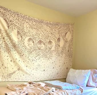 UO Stardust Rose Gold Wall Tapestry 2