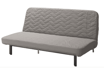 IKEA sofa/bed, shelves, tables ergonomic chair 1