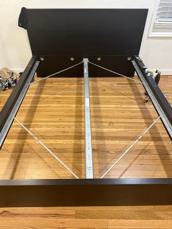 Malm queen bed frame (mattress not included) 2